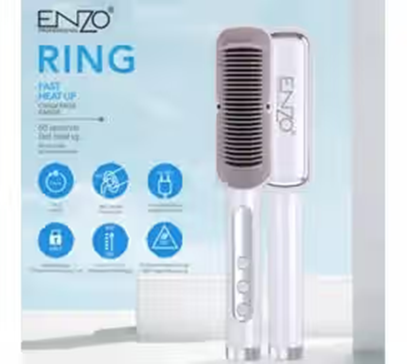 ENZOEN-4114 Ceramic Smoothing Straightening Comb