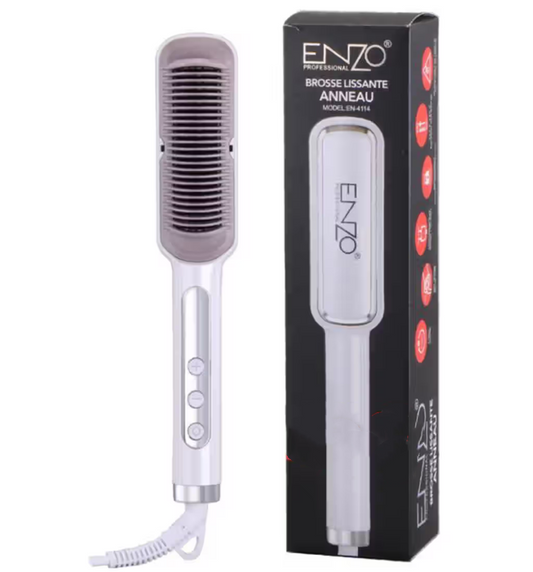 ENZOEN-4114 Ceramic Smoothing Straightening Comb