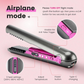 TA-2888, 4800mAh Wireless 2-in-1 Hair Straightener/Curler - Portable, USB Rechargeable, Wet and Dry Use