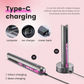 TA-2888, 4800mAh Wireless 2-in-1 Hair Straightener/Curler - Portable, USB Rechargeable, Wet and Dry Use