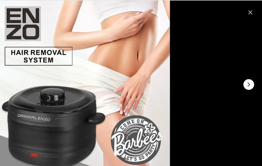 ENZO EN-1113 Hot wax heater, hair removal wax melting pot, silicone folding wax machine.