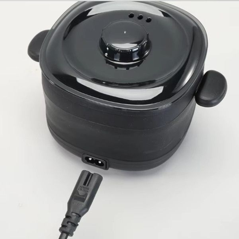 ENZO EN-1113 Hot wax heater, hair removal wax melting pot, silicone folding wax machine.