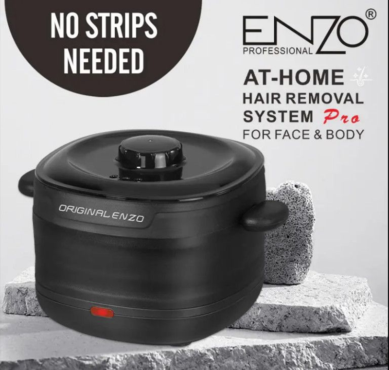 ENZO EN-1113 Hot wax heater, hair removal wax melting pot, silicone folding wax machine.