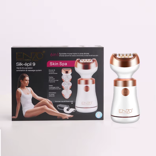 Enzo EN-0105 Wet and Dry Electric Hair Removal Device