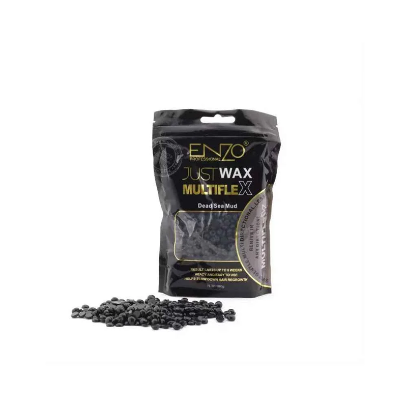 One box of ENZO EN-6971 professional hair removal wax beads [12 sachets]