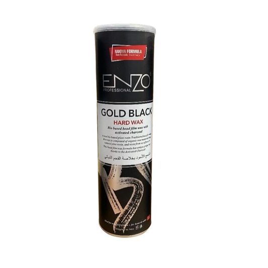 ENZO 400g Professional Gold Black Hard Wax Bean