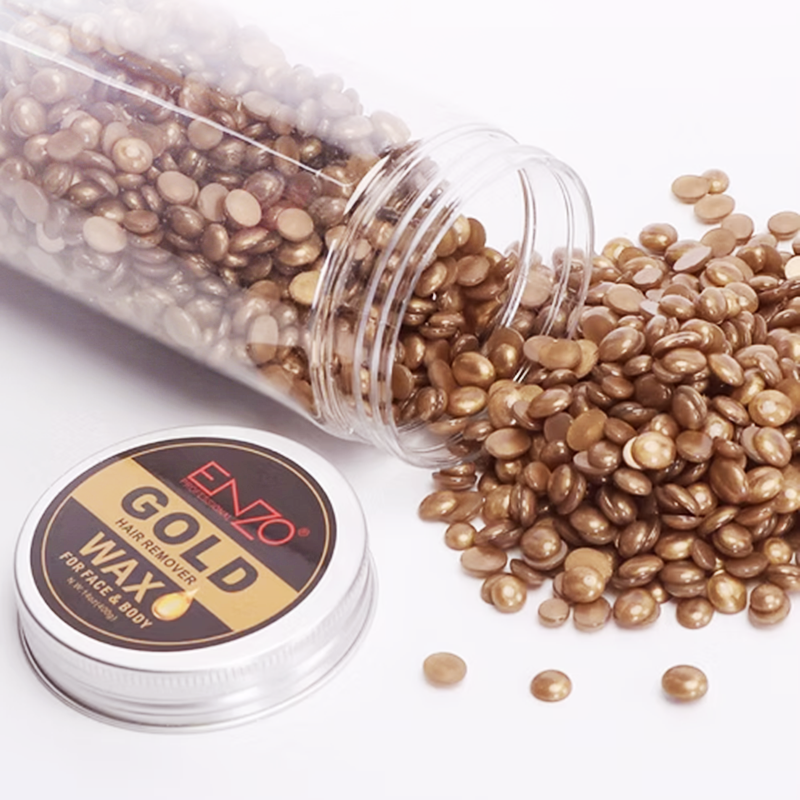 ENZO 400g Gold Hair Removal Wax Beads