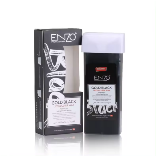ENZO 100g Gold Black Hair Removal Wax