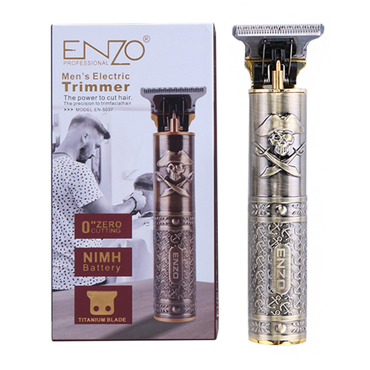 ENZOEN-5037 Metal Engraved Design Professional Electric Beard and Hair Trimmer for Men