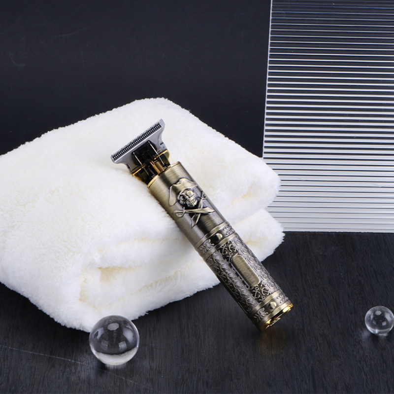 ENZOEN-5037 Metal Engraved Design Professional Electric Beard and Hair Trimmer for Men