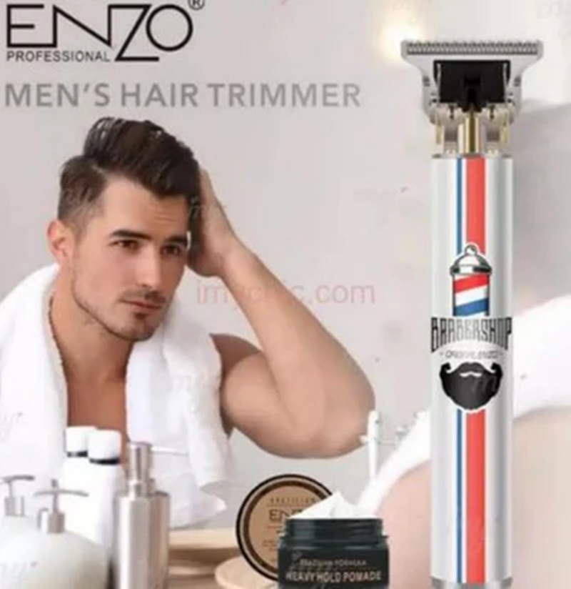 The ENZO EN-1915 hair clipper combines beard and hair trimming functions in one.