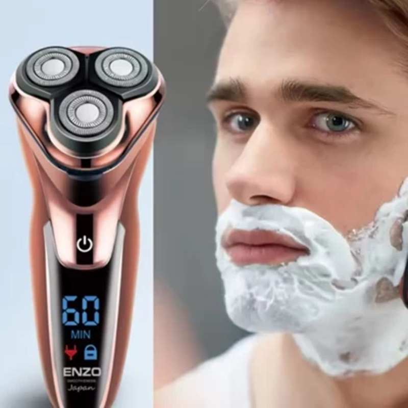 ENZOEN 9308 Electric Shaver Grooming Kit (Gold)