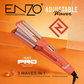 ENZOEN-9126 Professional 3-in-1 Three-Barrel Curling Iron - Digital Curling Iron