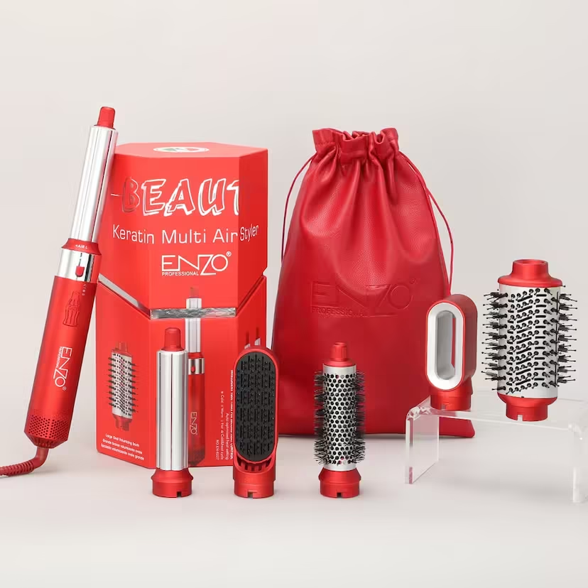 ENZO EN-6227, 6-in-1 Multi-functional Hair Styling Tool – A versatile hair styling tool