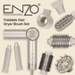 ENZOEN-6208 Folding Hair Dryer Comb Set - 1500W Professional Hot Air Styling Tool