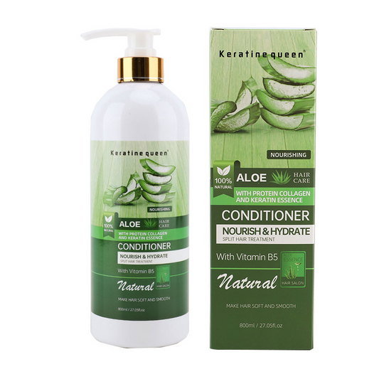 Nourishing Aloe Vera Conditioner with Protein Collagen & Keratin Essence, 800ml