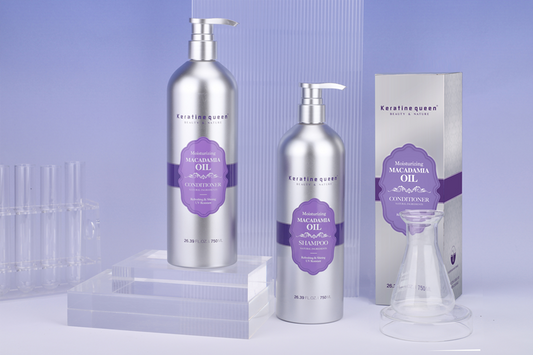 750ml Shampoo and Conditioner Set - Moisturizing Macadamia Oil