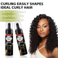 Foaming Curl Mousse for Frizz Control Styling Mousse with Coconut Oil Foaming Wax, 258g
