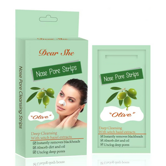 Olive Blackhead Removing Moisturizing Nose Strips, 1 box - 10 pieces