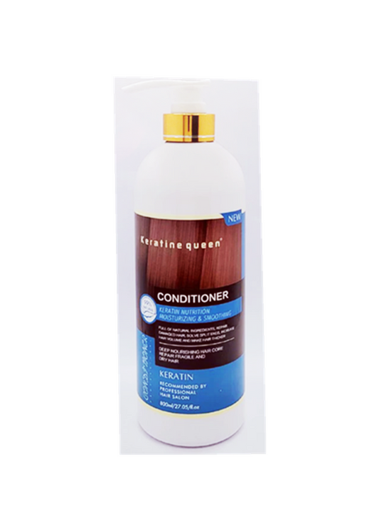 Acondicionador hidratante natural de queratina 800 ml