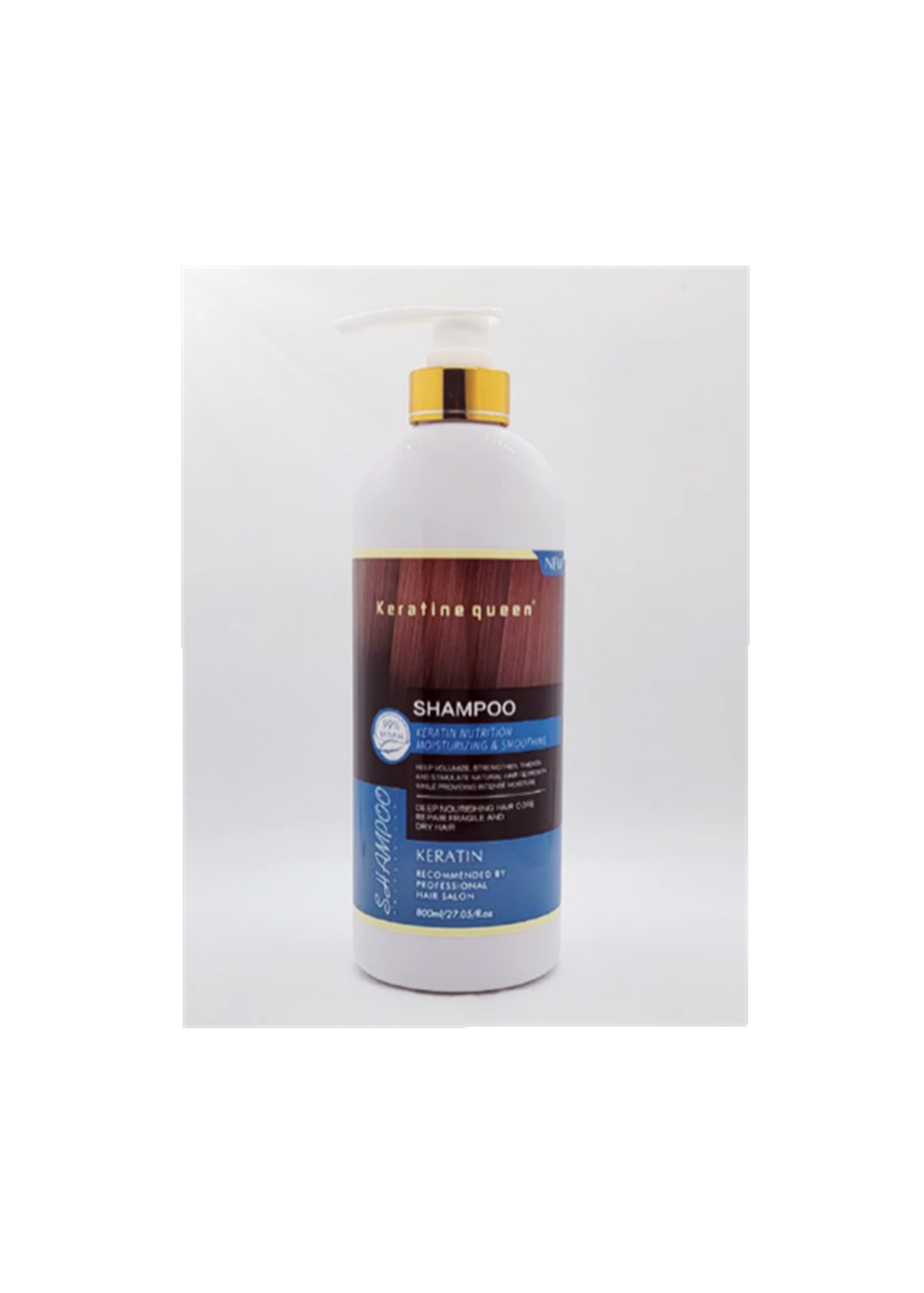 Moisturizing and Softening Keratin Shampoo 800ml