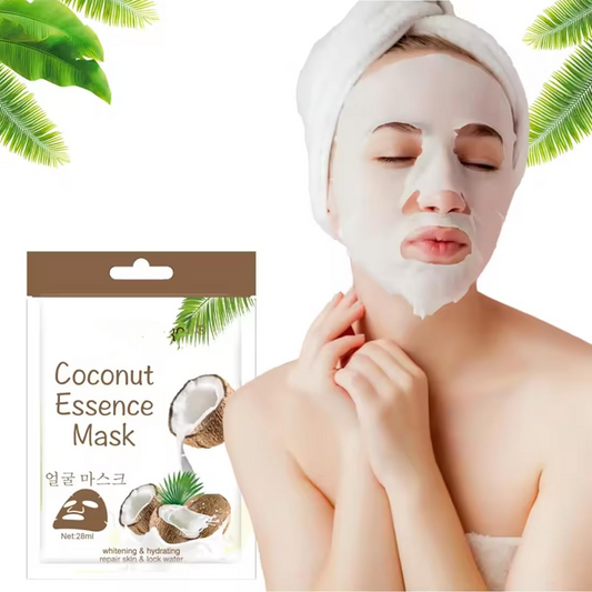 Coconut Essence Moisturizing Mask, 28g per piece