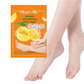Orange Exfoliating Moisturizing Foot Mask, 2 Sheets - 40g
