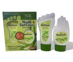 Aloe Vera Hand and Foot Cream Set (100g + 120g)