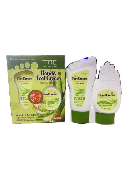 Aloe Vera Hand and Foot Cream Set (100g + 120g)