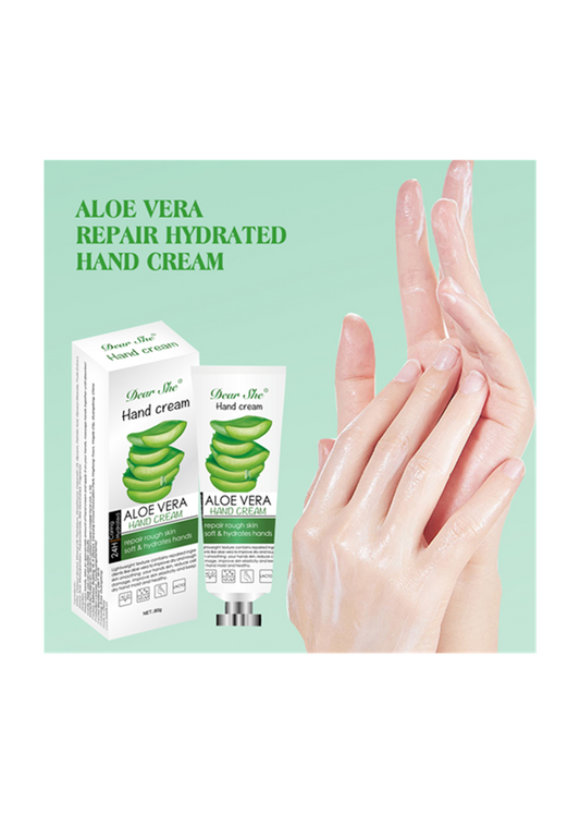 Aloe Vera Repairing Hand Cream for Dry to Very Dry Skin 80g