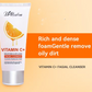 Vitamin C Brightening Anti-Aging Cleanser, Deep Cleansing Exfoliating Moisturizing 100g