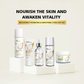 DR.ROSEVA 5-piece set, rice extract for face, firming, anti-aging and anti-wrinkle skin care set
