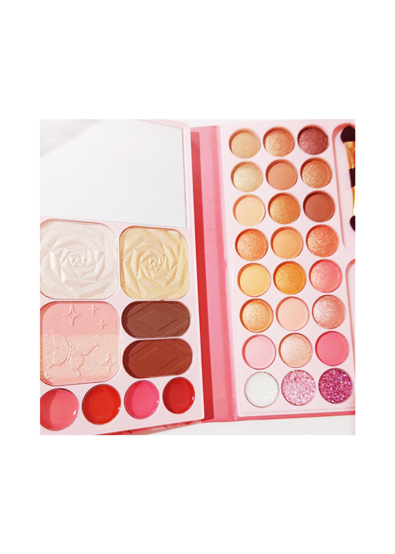 TUTU TIME Butterfly Multi-Purpose Eyeshadow Palette for Women, 90g