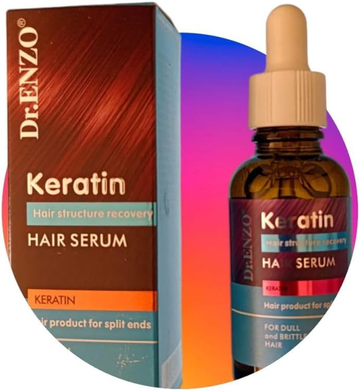 Enzo Professional Keratin Hair Serum 50ml