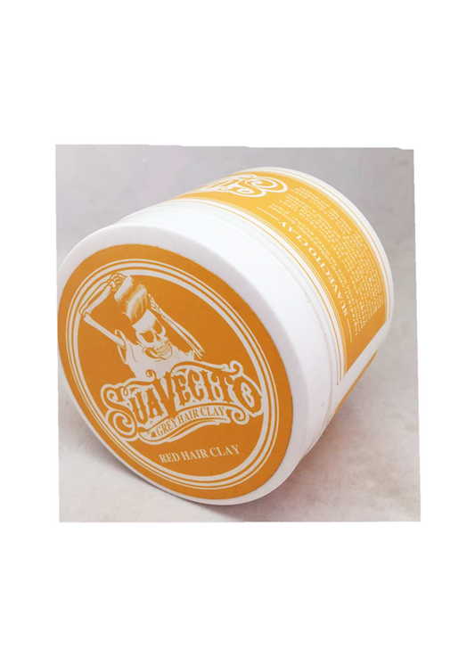 Suavecito Strengthening Clay & Gel, Plastic Box, Hair Clay for Hair, 113g