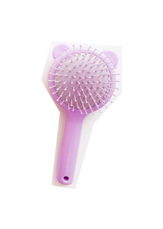Mini Kitten Detangling Brush for Kids and Girls, Available in 4 Colors