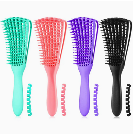 Women's head massage comb hair styling comb, 4 colors available