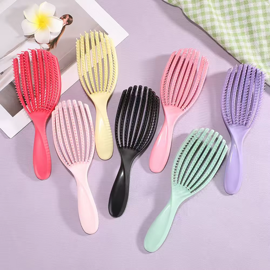 Women's head massage comb hair comb, 6 colors available