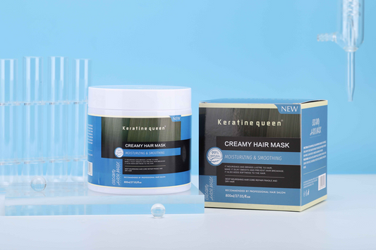 Keratin Cream Moisturizing Softening Hair Mask 800ml