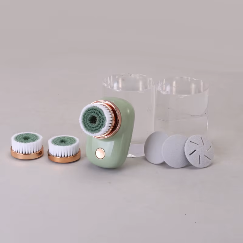 ENZO EN-209 6-in-1 Facial Cleansing Brush, ABS Electric Facial Cleansing Brush, Deep Cleansing, Exfoliation, Massage