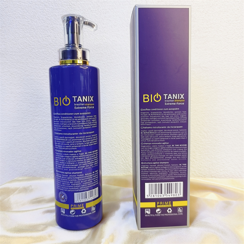 Straightening Shampoo Restores Hair Vitality and Nourishes Damaged Hair 1000ml