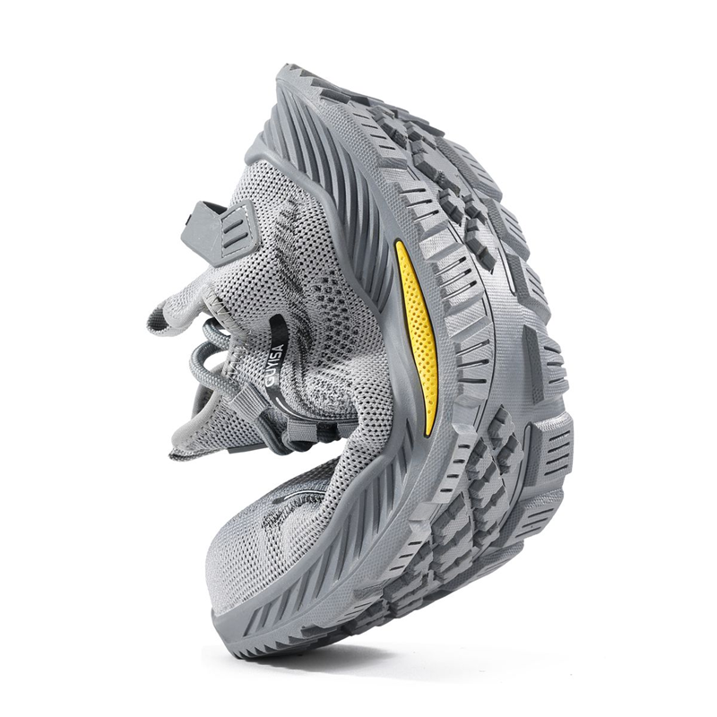 GUYISA SPORT Safety Shoes - Steel Toe Lightweight Work Sneakers for Men