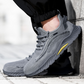 GUYISA SPORT Safety Shoes - Steel Toe Lightweight Work Sneakers for Men