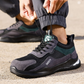 GUYISA Safety Shoes - Steel Toe, Slip-Resistant & Lightweight Work Footwear
