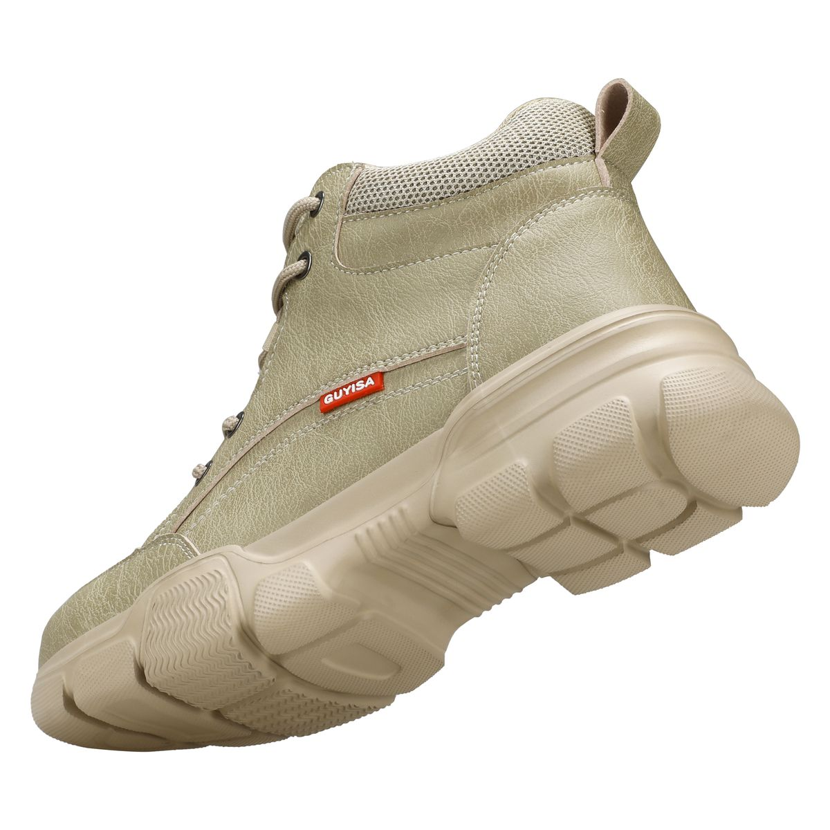 GUYISA Steel Toe Safety Shoes - Lightweight, Slip-Resistant Work Shoes