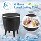 Ekko 3-in-1 extendable tabletop ice bucket, perfect for backyard parties
