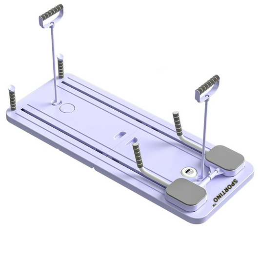 SPORTS - Pilates Instrument Board - Multi-functional Folding Instrument Board - Black/Purple