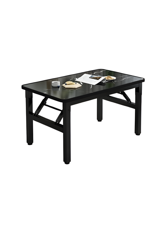 TOXIYA multi-functional folding table, suitable for rental properties and outdoor locations (120X60X53CM).