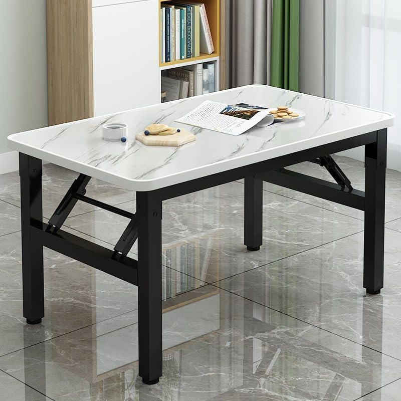 TOXIYA multi-functional folding table, suitable for rental properties and outdoor locations (120X60X53CM).