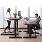TOXIYA Smart Electric Height-Adjustable Standing Desk with Desktop - Multiple Colors (120X60CM Desktop) (70X120CM Height)